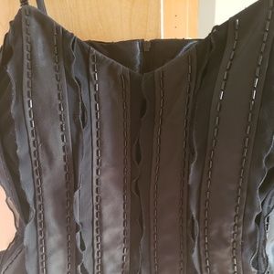 Black corset.